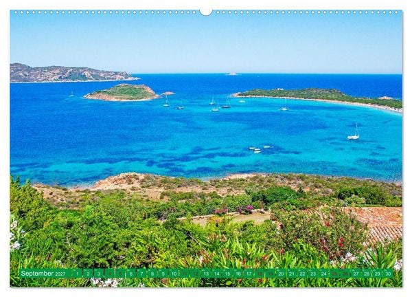 Produktbild: Sardinien Insel mit Meerblick (Wandkalender 2027 DIN A2 quer), CALVENDO Monatskalender