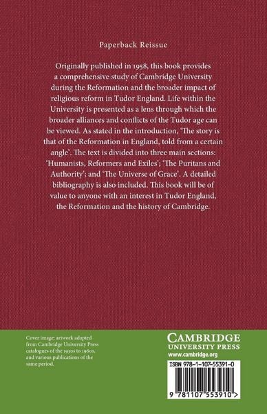 Produktbild: Reformation and Reaction in Tudor Cambridge