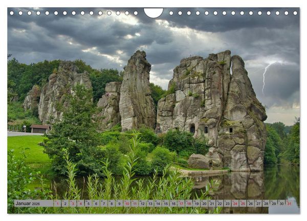 Produktbild: Streifzug durch Ostwestfalen (Wandkalender 2026 DIN A4 quer), CALVENDO Monatskalender