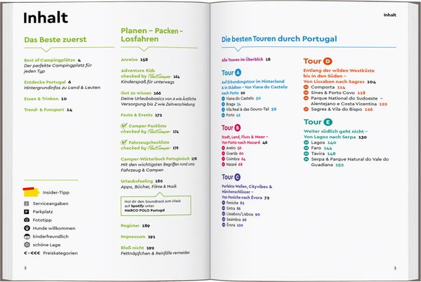 Produktbild: MARCO POLO Camper Guide Portugal