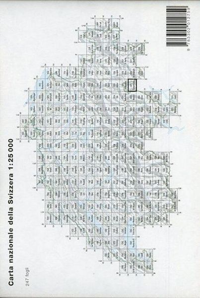 Produktbild: Swisstopo 1 : 25 000 Campodolcino