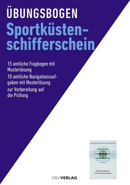 Produktbild: &Uuml;bungsbogen Sportk&uuml;stenschifferschein