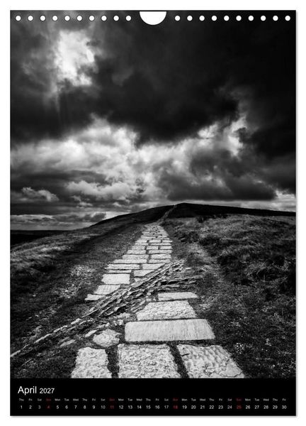 Produktbild: Journeys - Black & White (Wall Calendar 2027 DIN A4 portrait), CALVENDO 12 Month Wall Calendar