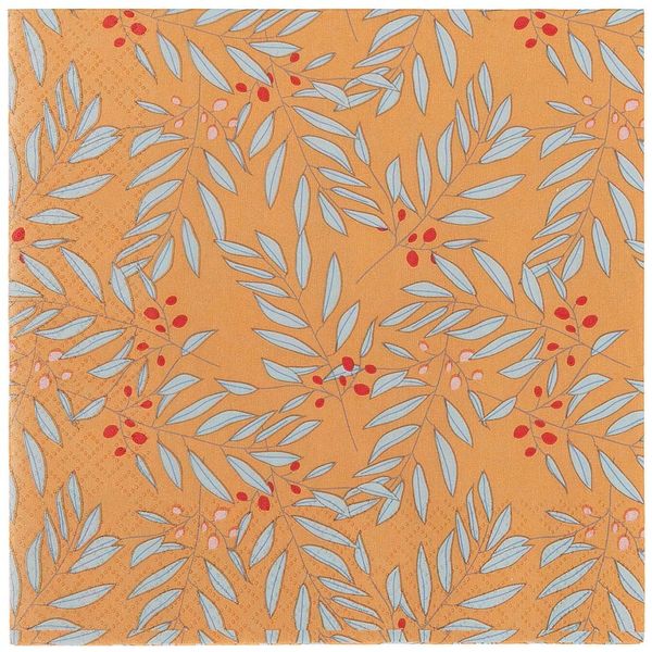 Produktbild: Servietten, Zweige, Orange, Mix