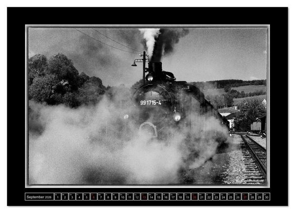 Produktbild: Die Pre&szlig;nitztalbahn (Wandkalender 2026 DIN A3 quer), CALVENDO Monatskalender