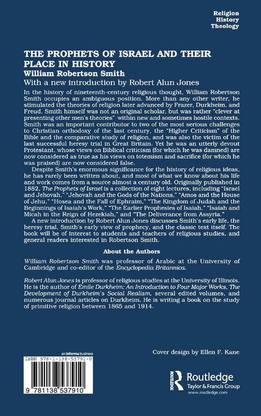 Produktbild: The Prophets of Israel and their Place in History