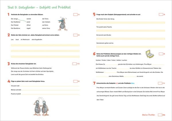 Produktbild: Fit f&uuml;r Deutsch 3. Klasse. Mein Testheft