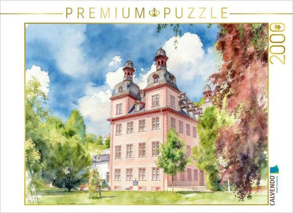 CALVENDO Puzzle Haus Vier Türme in Bad Ems | 2000 Teile Lege-Größe 90x67cm Foto-Puzzle für glückliche Stunden