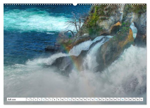 Produktbild: Gr&uuml;ezi . Landschaften in der Schweiz (Wandkalender 2026 DIN A2 quer), CALVENDO Monatskalender