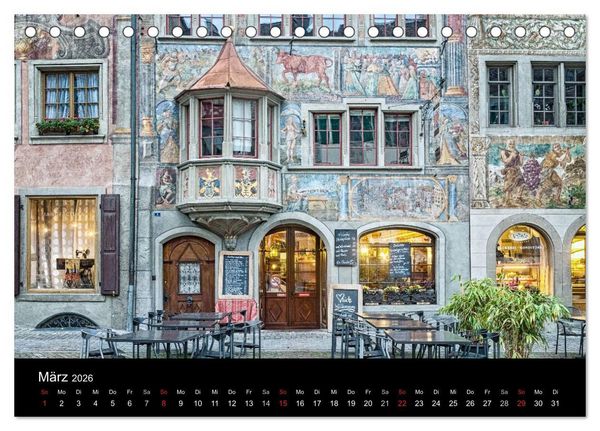 Produktbild: Von Schaffhausen zum S&auml;ntis (Tischkalender 2026 DIN A5 quer), CALVENDO Monatskalender