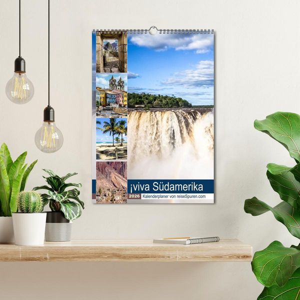 Produktbild: &iexcl;viva S&uuml;damerika (Wandkalender 2026 DIN A3 hoch), CALVENDO Monatskalender