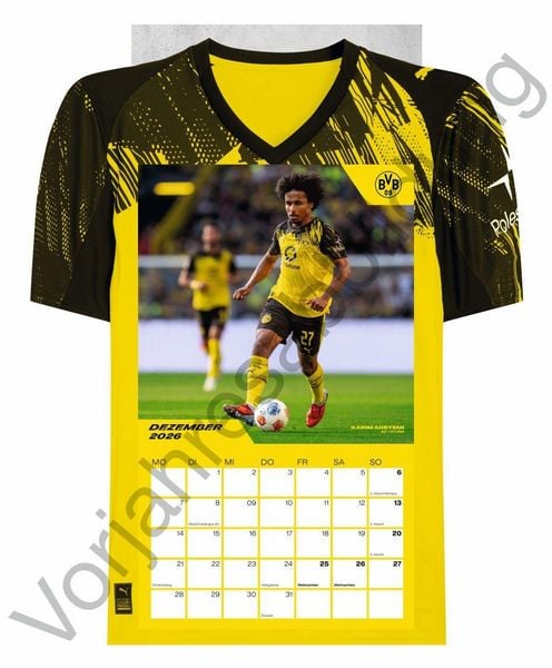 Produktbild: BVB Trikotkalender 2027