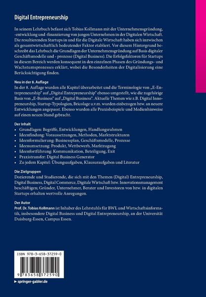 Produktbild: Digital Entrepreneurship