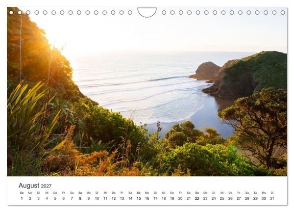 Produktbild: Naturschauspiel Neuseeland (Wandkalender 2027 DIN A4 quer), CALVENDO Monatskalender