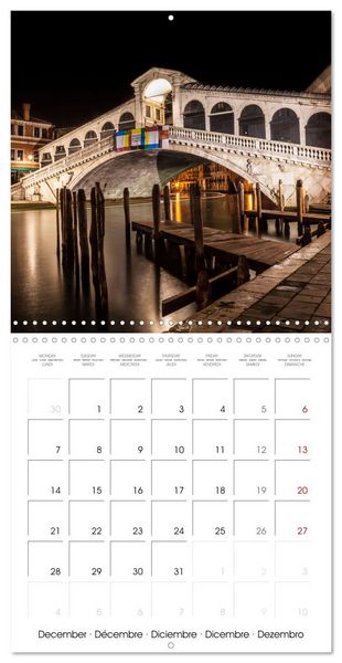 Produktbild: Fascination VENICE (Wall Calendar 2026 12 &times; 12 Inch) CALVENDO 12 Month Wall Calendar