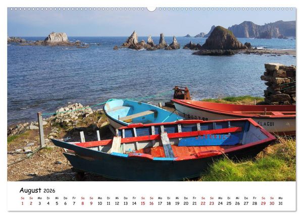 Produktbild: Nordspanien (Wandkalender 2026 DIN A2 quer), CALVENDO Monatskalender