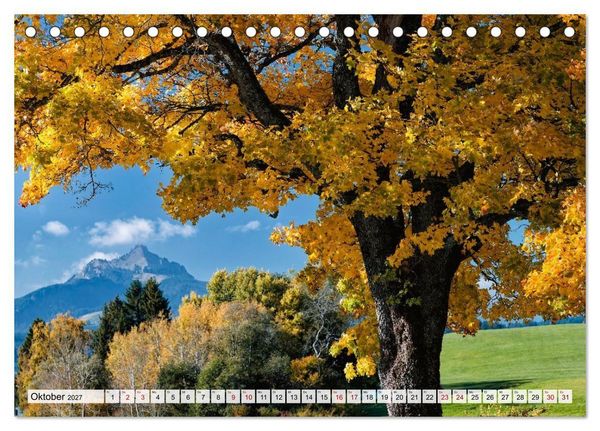 Produktbild: Traumhaftes Allg&auml;u (Tischkalender 2027 DIN A5 quer), CALVENDO Monatskalender