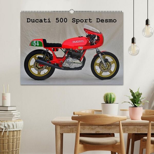 Produktbild: Ducati 500 Sport Desmo (Wandkalender 2026 DIN A2 quer), CALVENDO Monatskalender