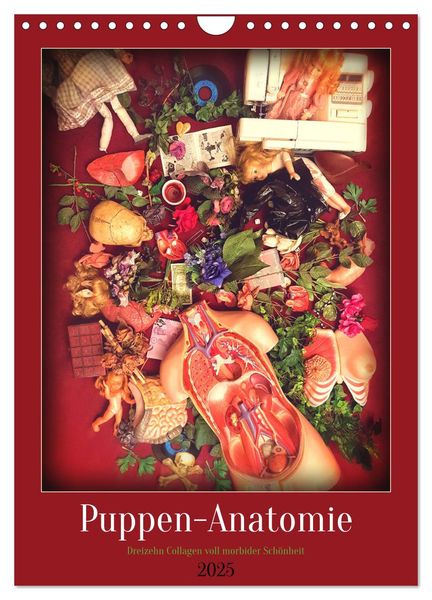Puppen-Anatomie (Wandkalender 2025 DIN A4 hoch), CALVENDO Monatskalender