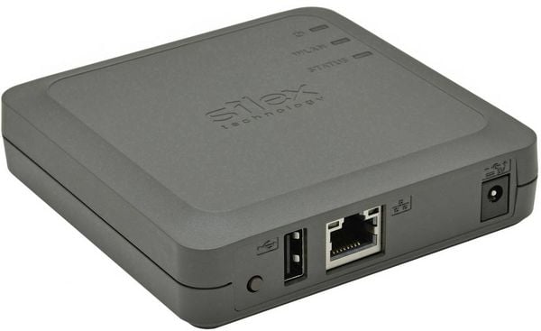 Produktbild: Silex Technology DS-520AN WLAN USB Server Gigabit-LAN (1 Gbit/s), USB-A (USB 2.0), Wi-Fi 4 (802.11n)