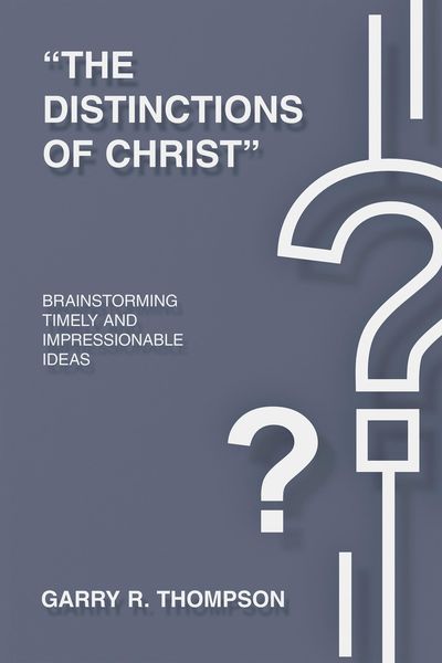 Produktbild: "the Distinctions Of Christ"