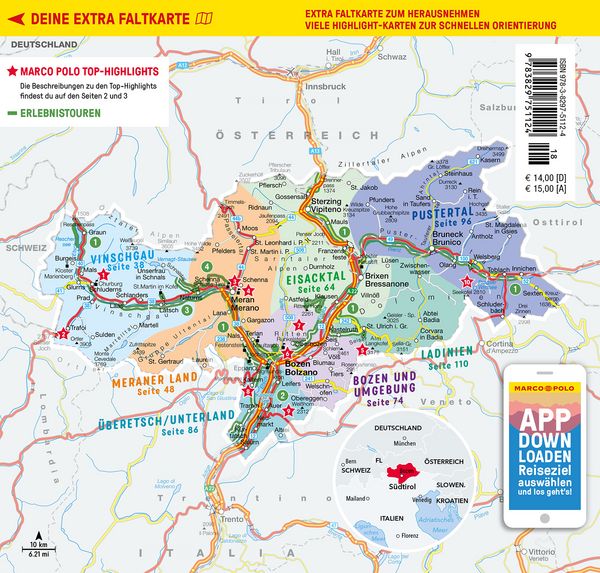 Produktbild: MARCO POLO Reisef&uuml;hrer S&uuml;dtirol
