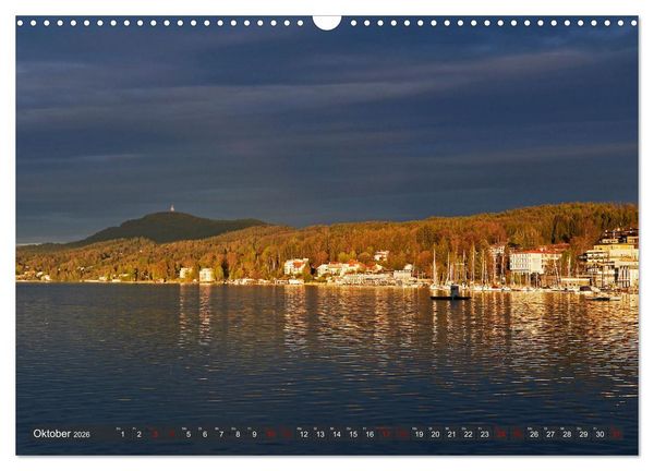 Produktbild: Der W&ouml;rthersee - &Ouml;sterreichs Riviera (Wandkalender 2026 DIN A3 quer), CALVENDO Monatskalender