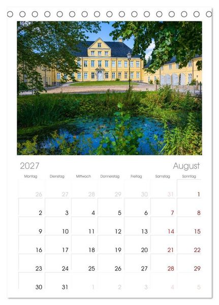 Produktbild: Tischplaner 2027 - Unterwegs in Schleswig (A5 Tischkalender zum Aufstellen) CALVENDO