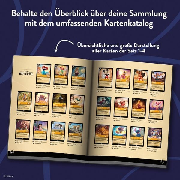 Produktbild: Disney Lorcana Trading Card Game - Der offizielle Collector&rsquo;s Guide: Sets 1-4 - Buch zum Spiel