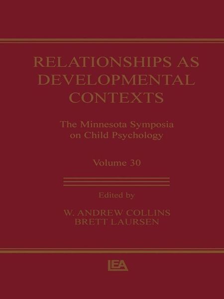 Produktbild: Relationships as Developmental Contexts