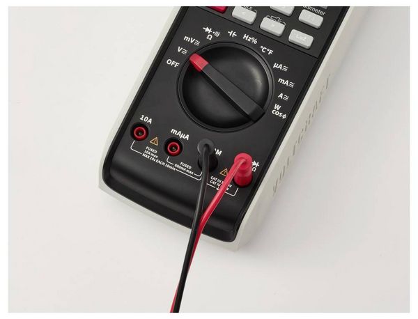 Produktbild: VOLTCRAFT BNC-Messleitung 0.80m Schwarz, Rot