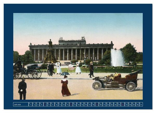 Produktbild: Historisches Berlin von 1888 bis 1918 (Wandkalender 2026 DIN A4 quer), CALVENDO Monatskalender