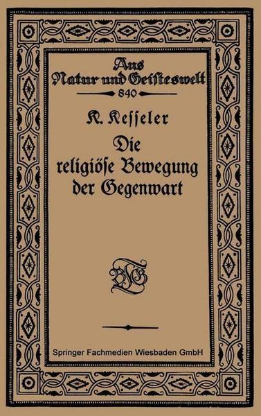 Produktbild: Die religi&ouml;se Bewegung der Gegenwart