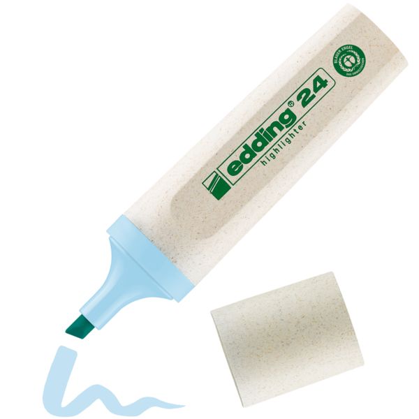 Produktbild: Edding Textmarker e-24 EcoLine pastellblau