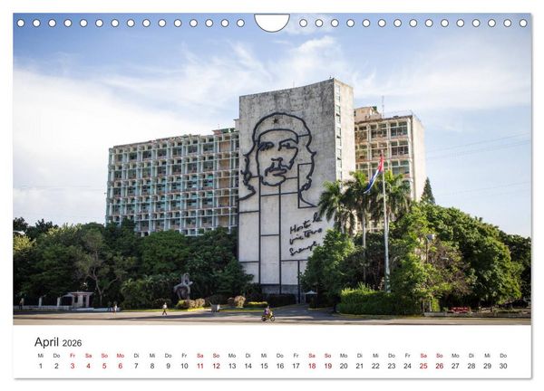 Produktbild: Postkarten aus Kuba (Wandkalender 2026 DIN A4 quer), CALVENDO Monatskalender