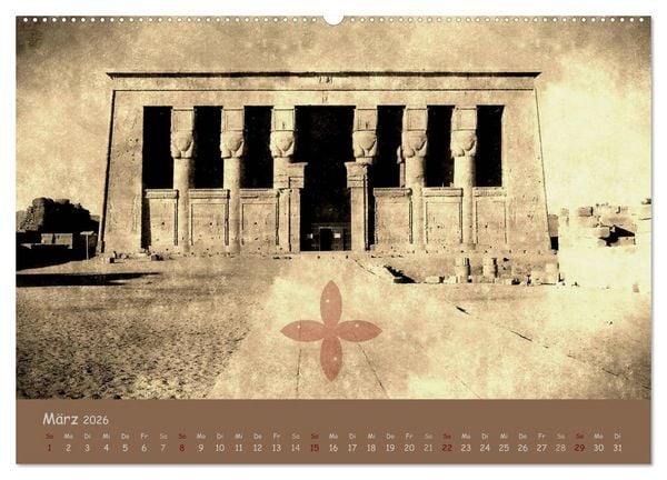 Produktbild: &Auml;gypten Nostalgie & Antike 2026 (Wandkalender 2026 DIN A2 quer), CALVENDO Monatskalender