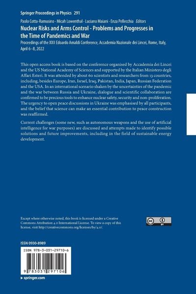 Produktbild: Nuclear Risks and Arms Control - Problems and Progresses in the Time of Pandemics and War