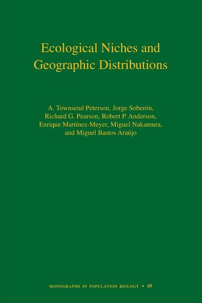 Produktbild: Ecological Niches and Geographic Distributions