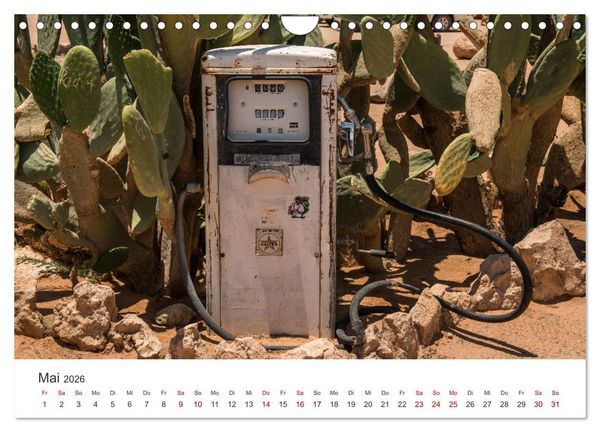 Produktbild: Solitaire Alte verlassene Autos in der namibischen W&uuml;ste (Wandkalender 2026 DIN A4 quer), CALVENDO Monatskalender