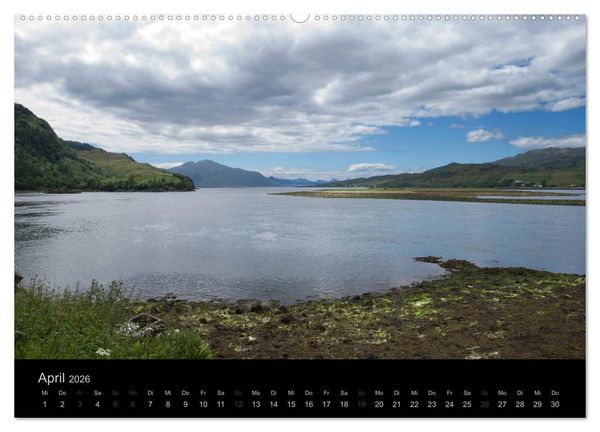 Produktbild: Schottland Highlands und Ostk&uuml;ste (hochwertiger Premium Wandkalender 2026 DIN A2 quer), Kunstdruck in Hochglanz