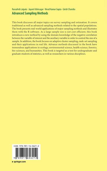 Produktbild: Advanced Sampling Methods