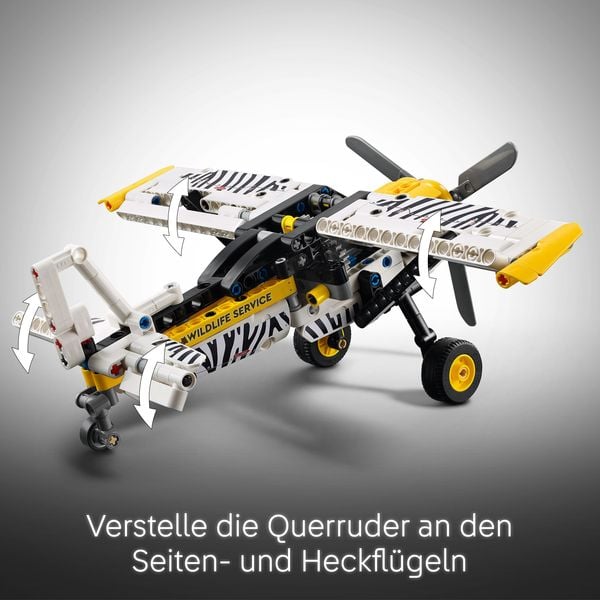 Produktbild: LEGO Technic Propellerflugzeug, Bauset, Modellflugzeug für Kinder 42198