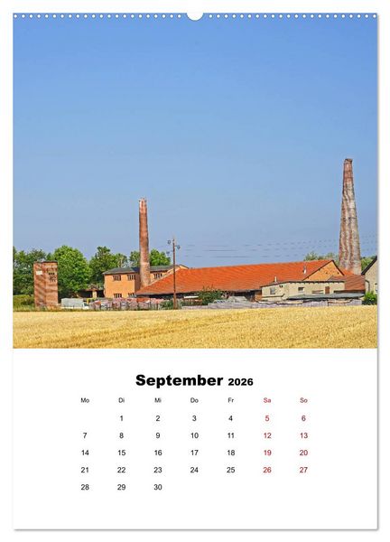 Produktbild: Haldensleben in Sachsen-Anhalt (hochwertiger Premium Wandkalender 2026 DIN A2 hoch), Kunstdruck in Hochglanz