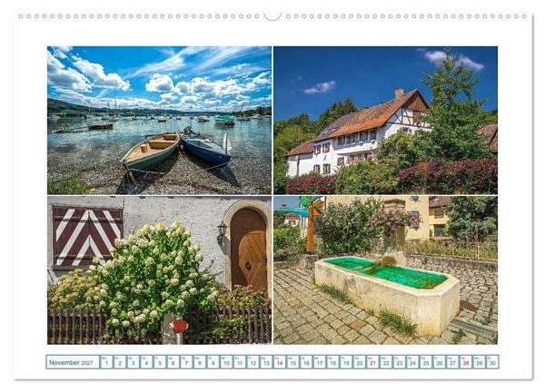Produktbild: Die H&ouml;ri - malerische Halbinsel am westlichen Bodensee (hochwertiger Premium Wandkalender 2027 DIN A2 quer), Kunstdruck in Hochglanz