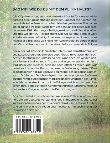Produktbild: Probleme beim Klimaproblem