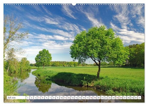 Produktbild: Wildes Wendland (Wandkalender 2026 DIN A2 quer), CALVENDO Monatskalender