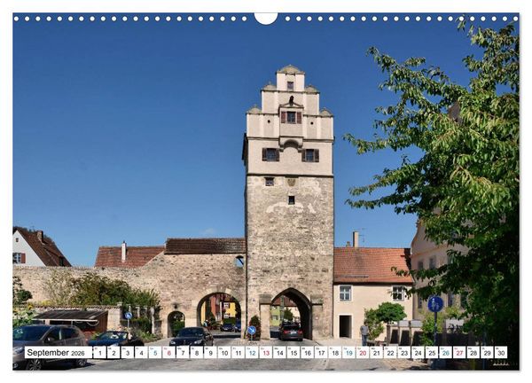 Produktbild: Dinkelsb&uuml;hl - Ansichtssache (Wandkalender 2026 DIN A3 quer), CALVENDO Monatskalender