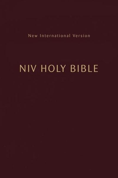 Niv, Holy Bible, Compact, Paperback, Burgundy, Comfort Print, Taschenbuch von Zondervan, Zondervan, 9780310461241