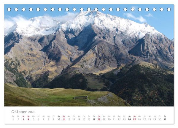 Produktbild: Traumlandschaften Spaniens - Pyren&auml;en 2026 (Tischkalender 2026 DIN A5 quer), CALVENDO Monatskalender