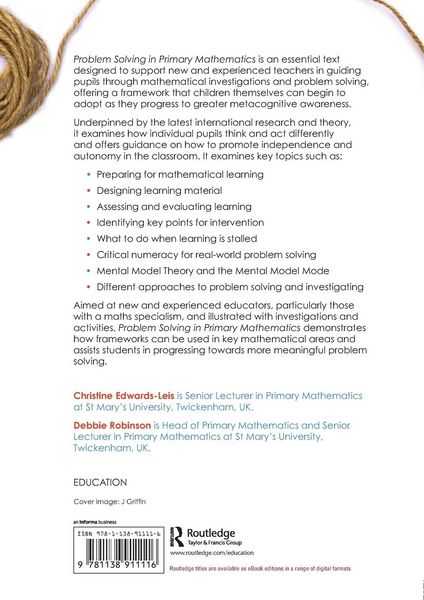 Produktbild: Problem Solving in Primary Mathematics